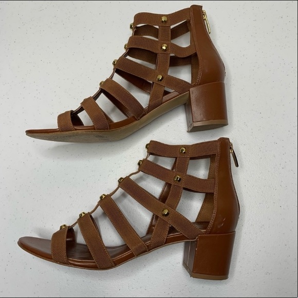 Marc Fisher Julee Brown Gladiator Sandals - Picture 11 of 15